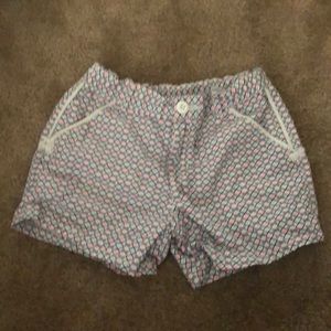 multiple colors diamond design shorts